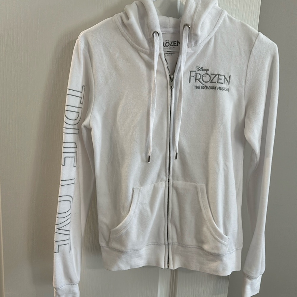 NWOT Ladies Disney Frozen Musical Hoodie